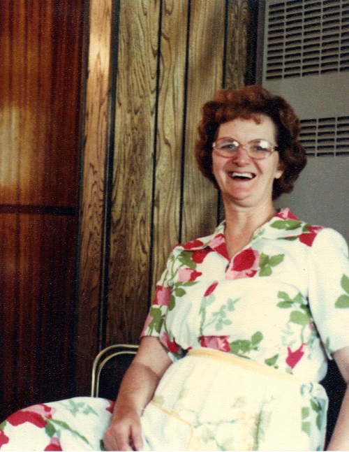 Mom, the Hostess, always wore an apron and a contagious smile.